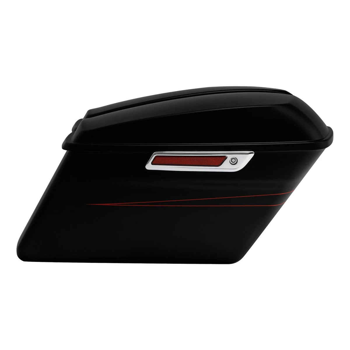 Hard Saddlebags for Harley Road Street Electra Glide (2014–2023) Black Denim