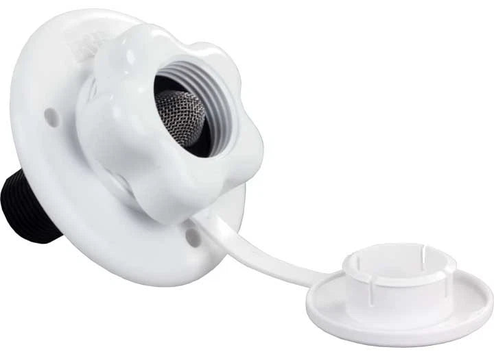 City Water Fill with Plastic Check Valve for B&B Molders (Polar White)