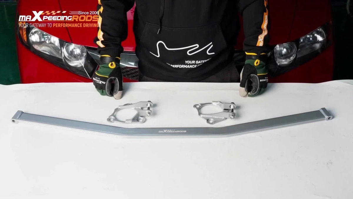 Adjustable Front Strut Bar Tower Brace for Honda Civic DX/LX/EX (2006–2011)