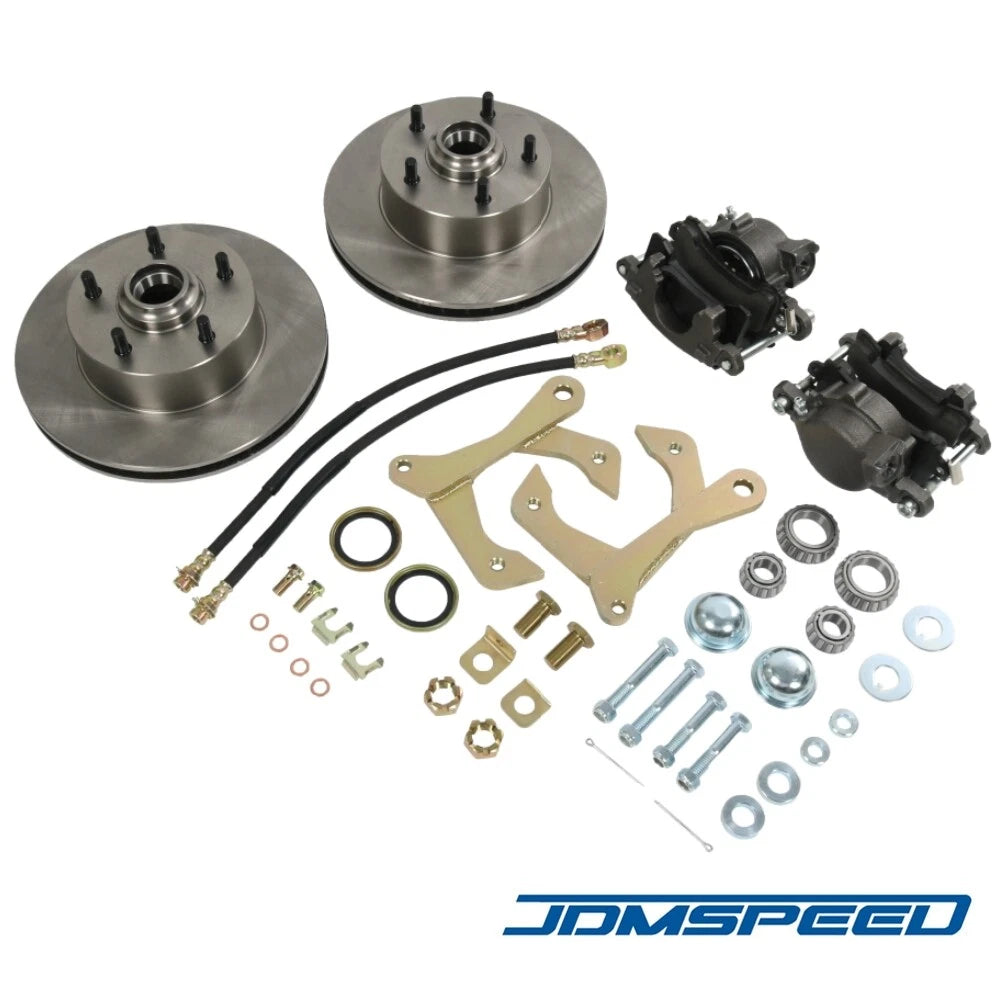 Front Disc Brake Kit for Chevy Car (1955–1957) 5 on 4.75" Bolt Pattern 91031949D