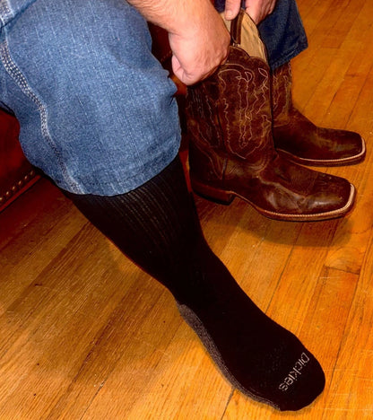 6 Pairs of Dickies Dri-Tech Moisture Control Boot-Length Socks