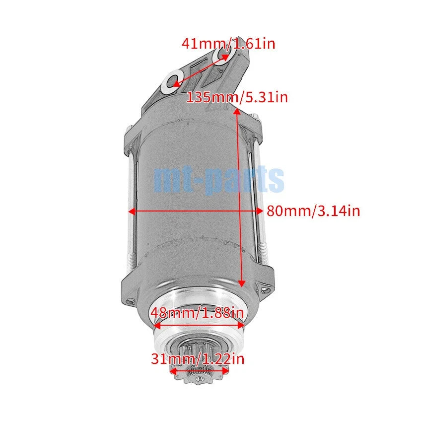 Starter Motor for Yamaha UP1800 195 FSH Deluxe (2020–2021) / XBT1800 212X (2017–2020)