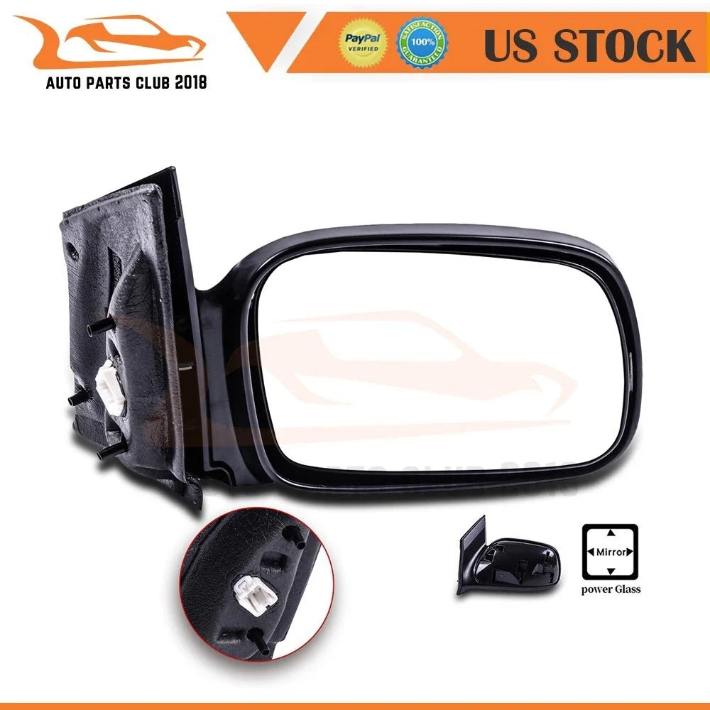 Power Black Exterior Mirror for Honda Civic 2 Door Coupe (2006–2011)