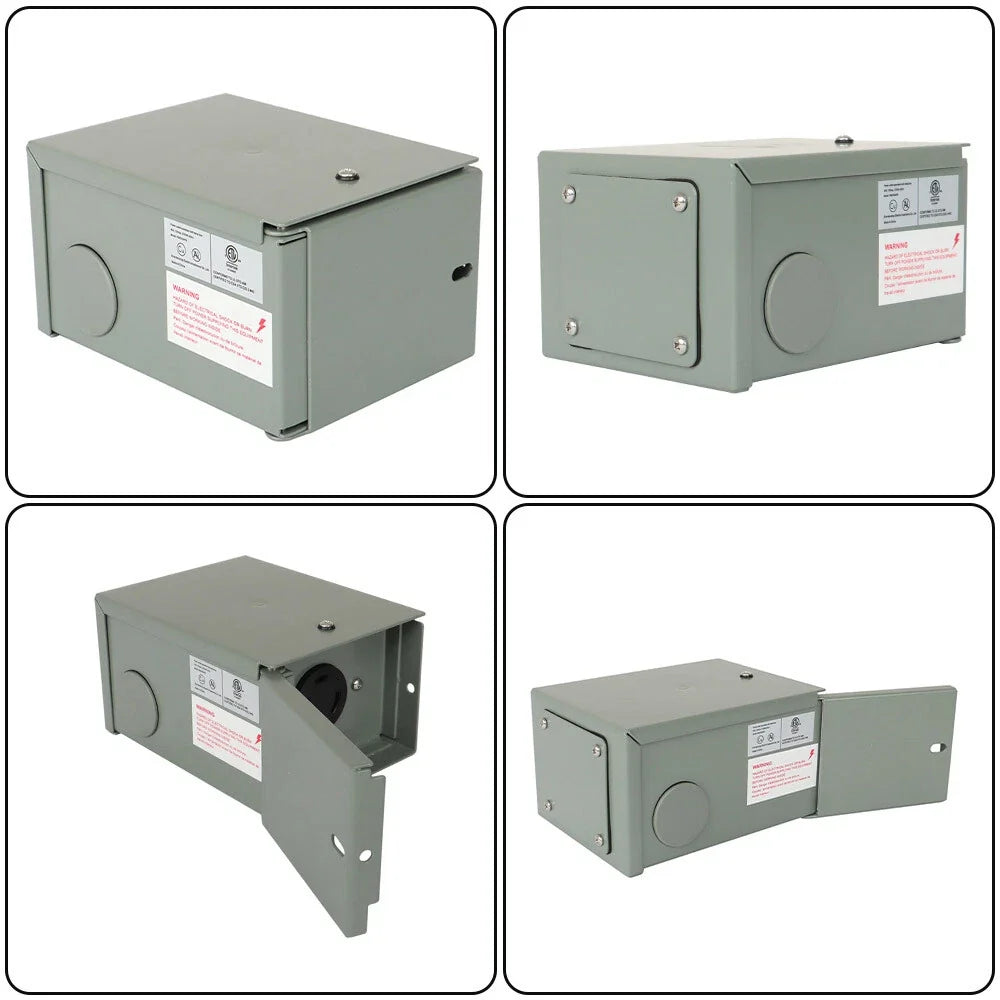 Power Outlet Panel for Nema L5-30R (125/250 Volt)