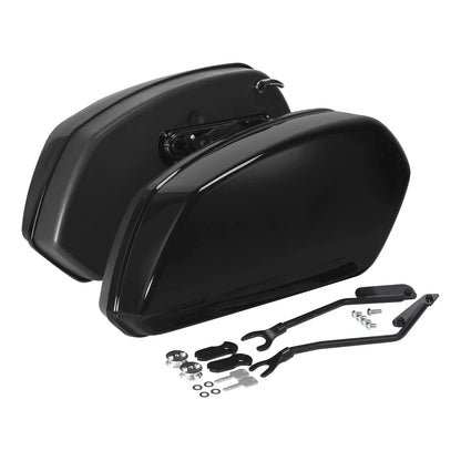 Saddle Bags for Harley Softail FLFB FLFBS FXBR FXBRS (2018–2025)
