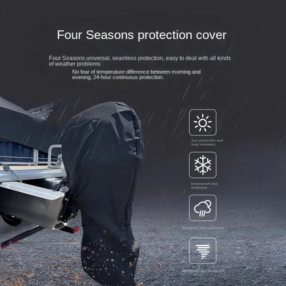 Boat Cover for Honda 20-30 HP Outboard Motor (Waterproof)