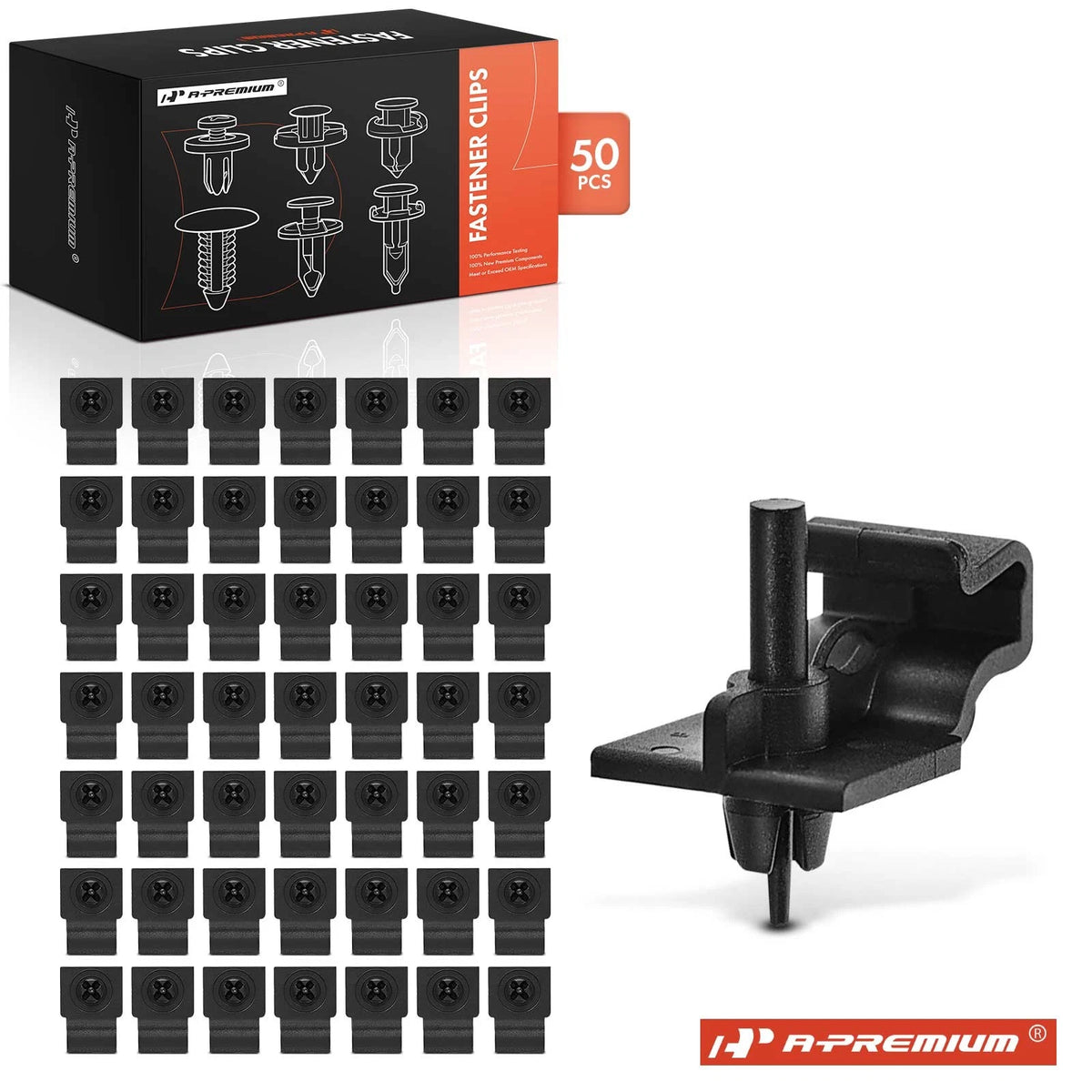 Set of 50 Nylon Door Panel Clips for VW Golf Jetta (1985–1992) 3A0867301, 3A086730101C, 3A0-867-301-01C