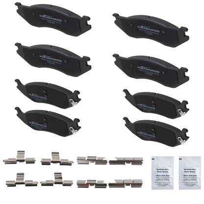 Brake Pads Set for Dodge Ram 1500 (2002–2005) D966 P966 RDNYWS