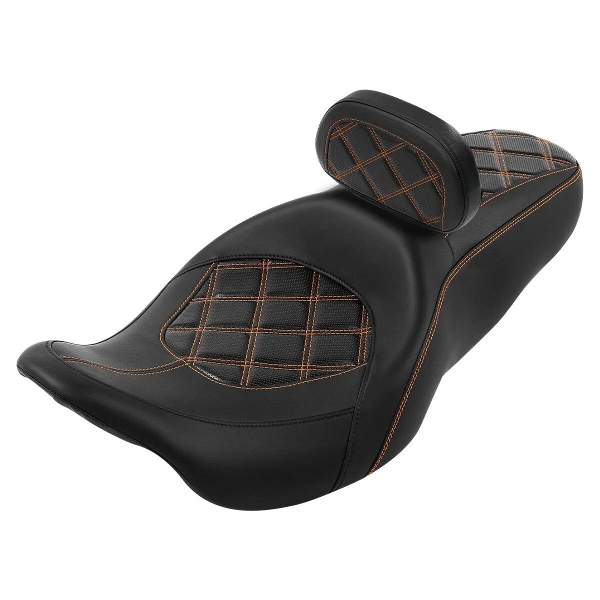 Driver Passenger Seat & Rider Backrest for Harley Touring Road Glide (2009–2023)