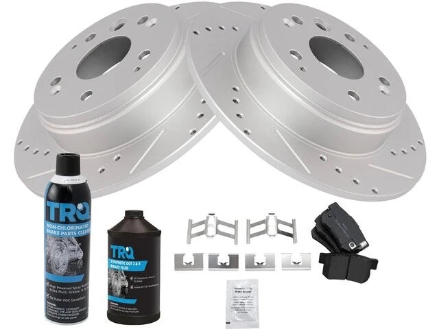 Brake Pad and Rotor Kit for Acura TL (2004–2008) 16618YVPD