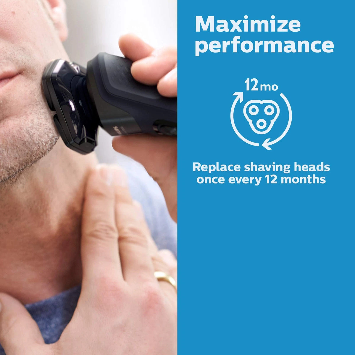 3X Shaving Heads for Philips Norelco (Pack of 1)