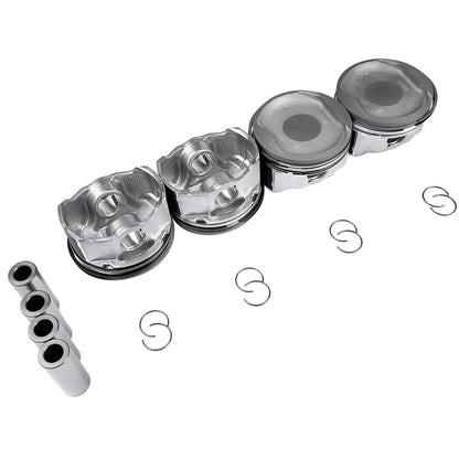 Pistons w/ Rings for Toyota Camry RAV4 Scion tC Lexus 2.4L L4 (2007–2013)