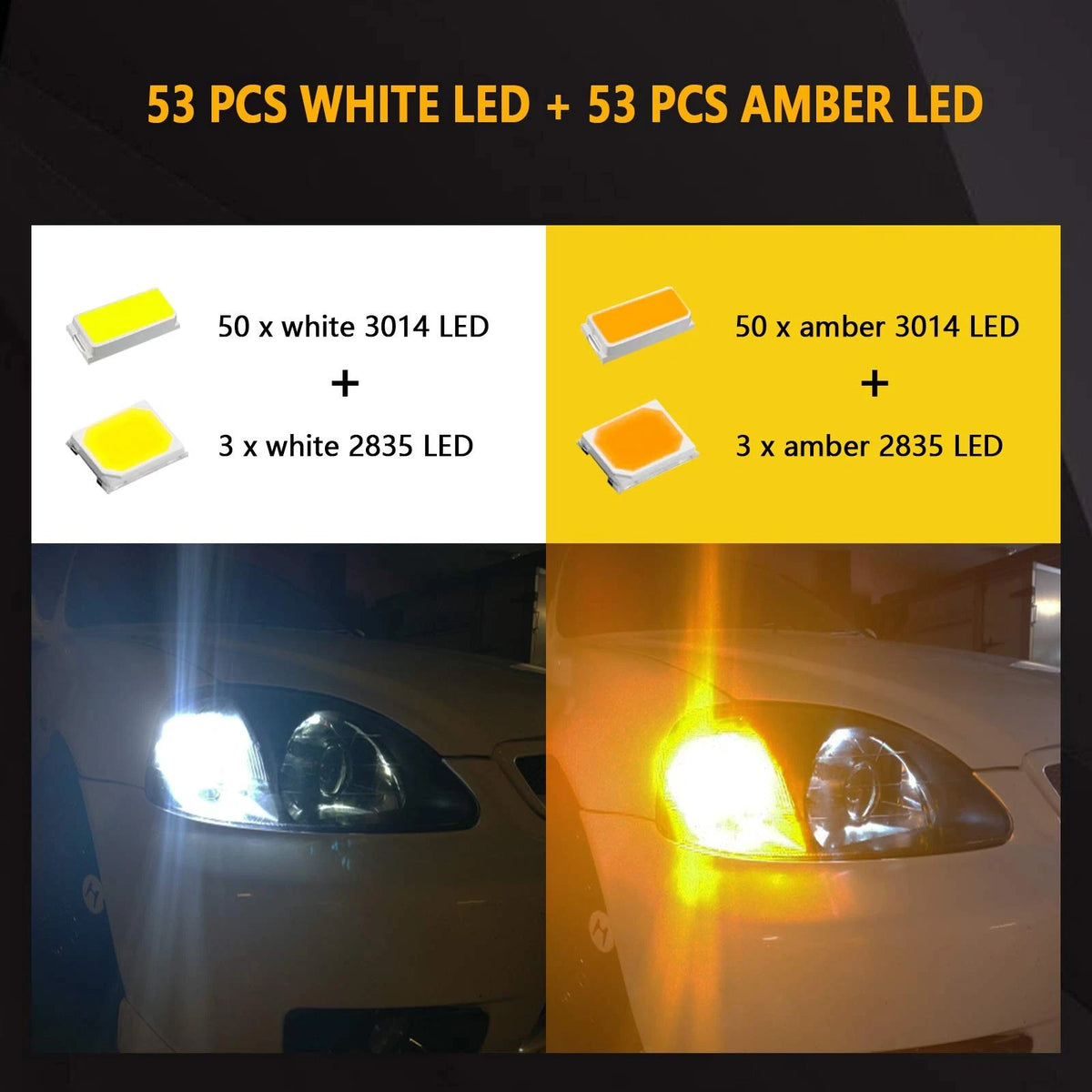 Dual Color Switchback 1157 2057 for Automotive