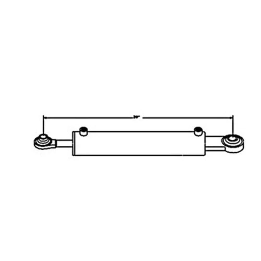 TLH08 Hydraulic Top Link Cylinder 3" Bore for John Deere, Ford (Fits)