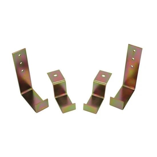 Set of 4 Aluminum Radiator Mounting Bracket Hardware for Speedway (91734700-STL)