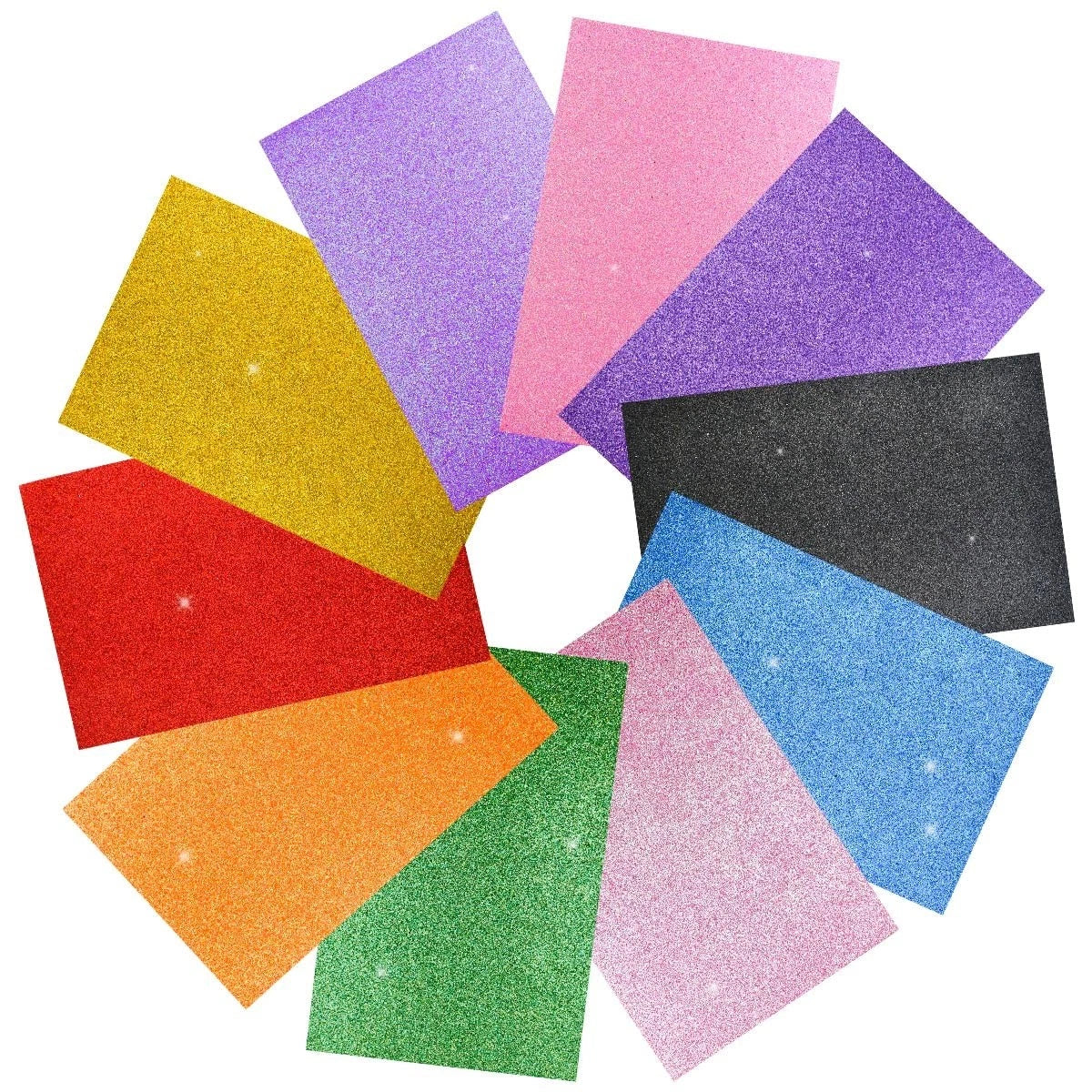 Set of 7 Colorful Car Floor Mats for Universal Fit (Non-Specific Years)
