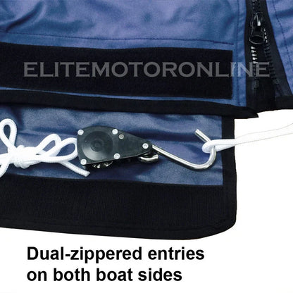 Fishing Boat Cover for Hydra-Sports Vector 2200 VX (Navy, Waterproof)