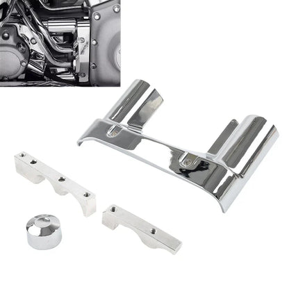 Nacelle Oil Line Cover Chrome for Harley Softail FXST Fat Boy FLSTF (1990–2023)