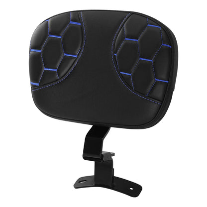 Backrest Pad for Harley Street Road Glide (2009–2023) Black Blue