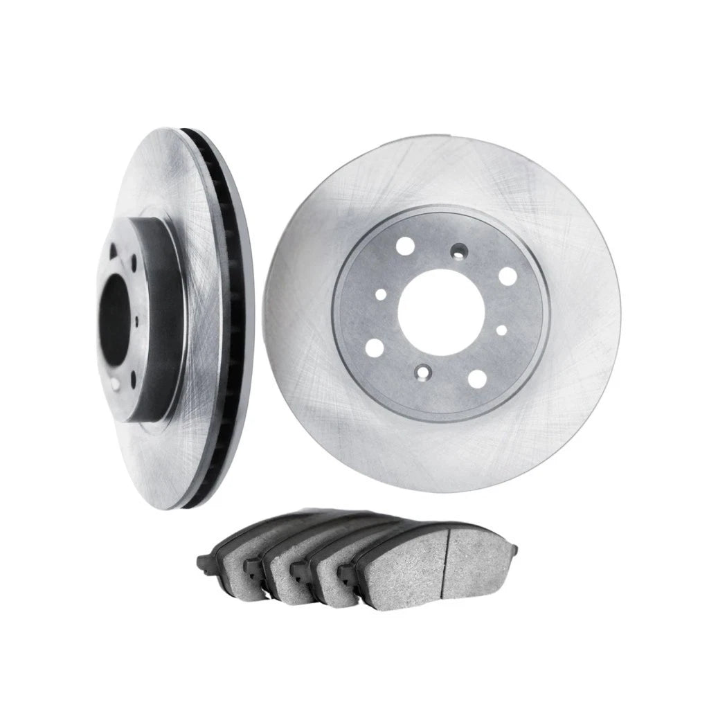 Brake Rotor Set for Toyota Corolla (1990–1992) ALX-PAU-DF-6502-76106-CLA1