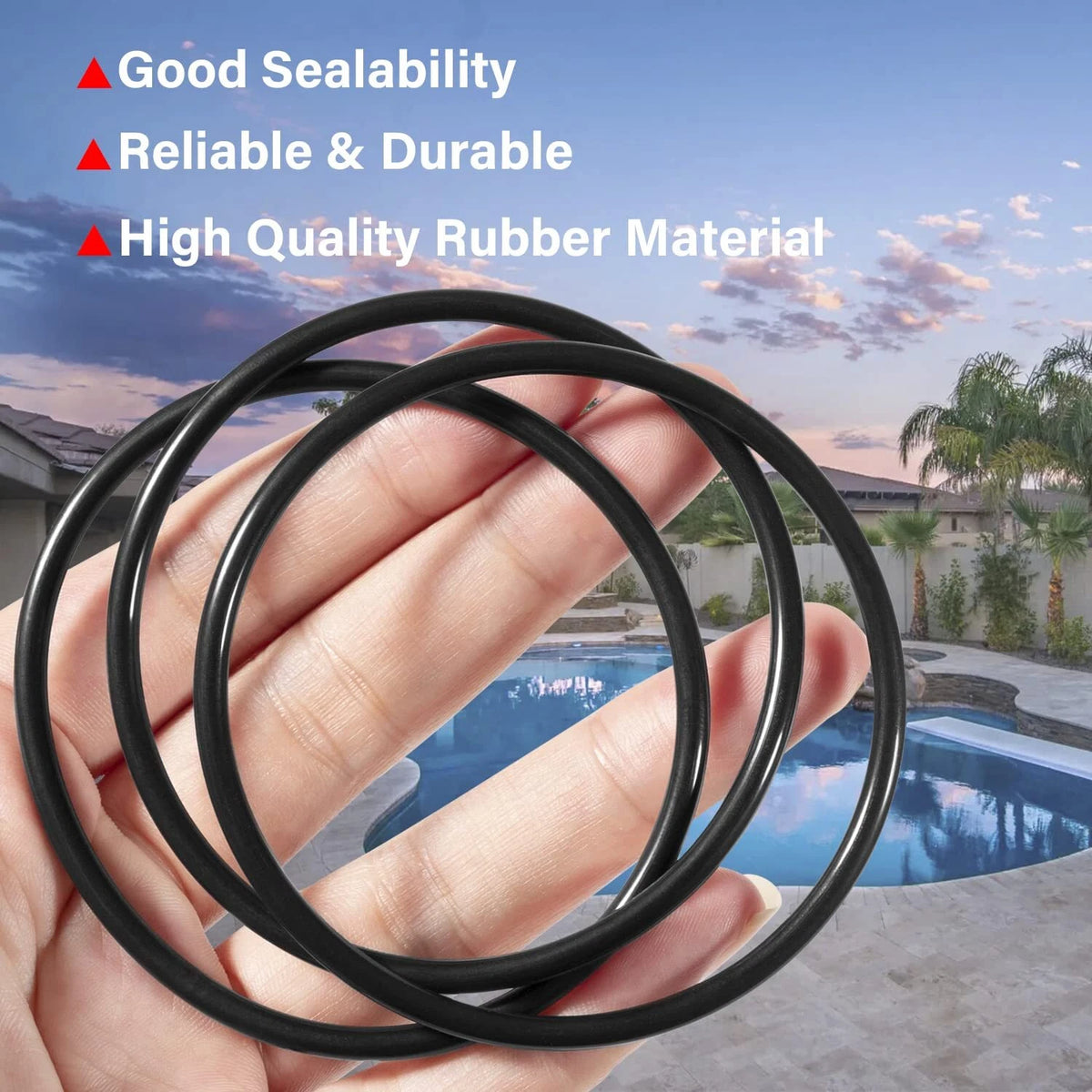 3X O-Rings for AquaPure PLC1400 & 700 / Zodiac Jandy Nature2