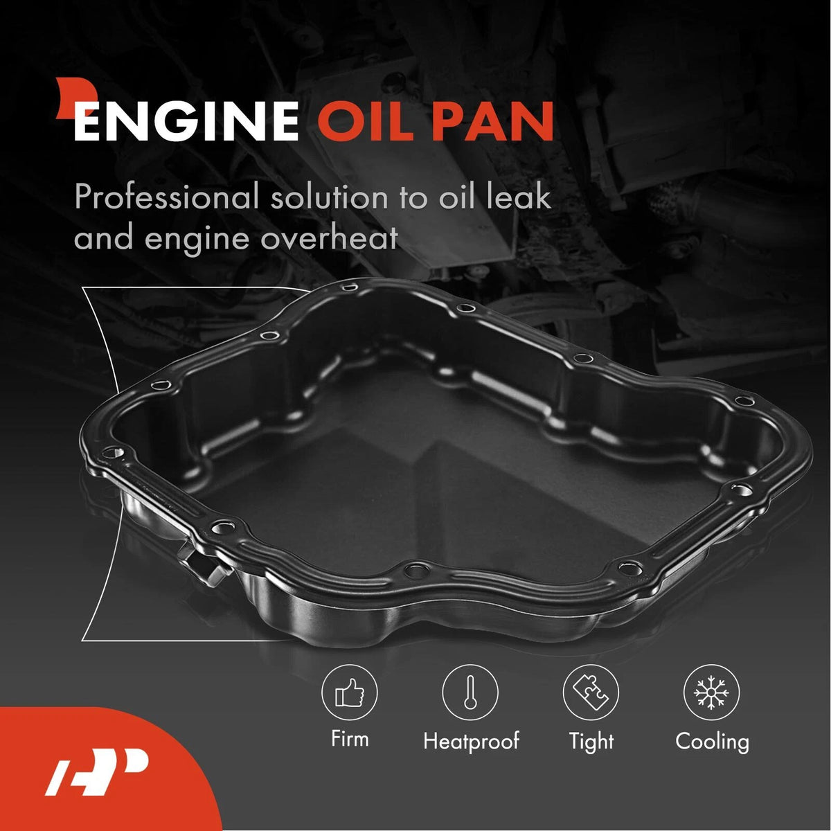 Lower Engine Oil Pan for Mitsubishi Lancer (2004–2007) 264-526, MD369654, MIP01A