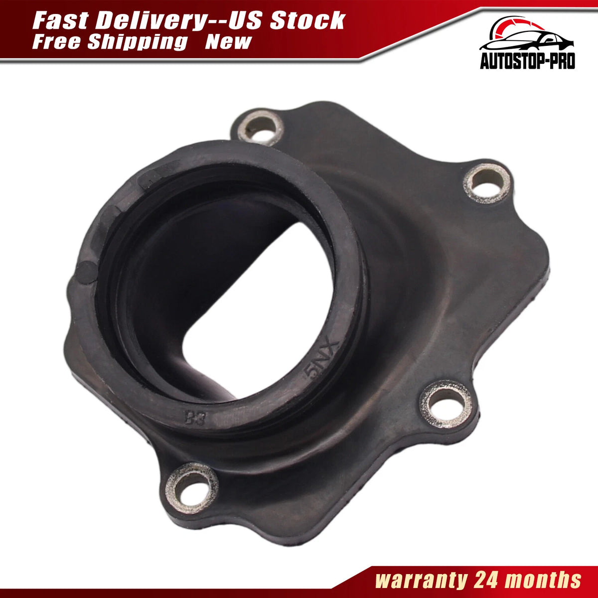 Intake Manifold Boot Joint for Yamaha YZ250 (2000–2001) 5HC-13565-00-00