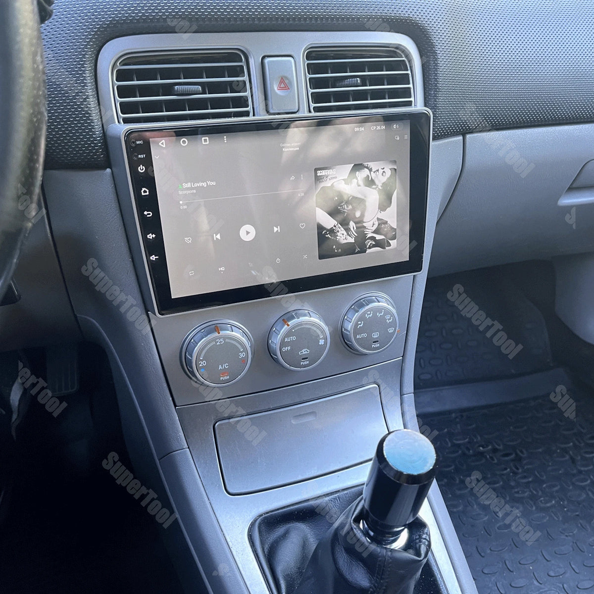 9'' Wireless GPS Car Stereo with Apple CarPlay for Subaru Forester (2002–2008)