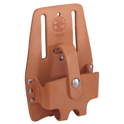 Tape Measure Holder for Klein Tools (Large, Leather, Brown)