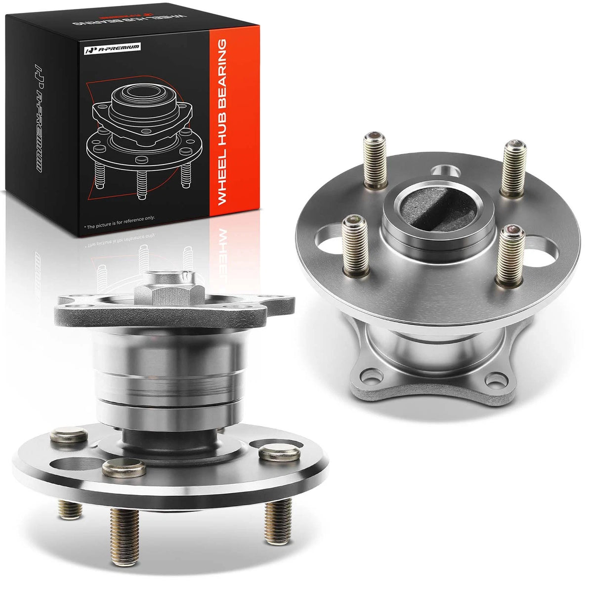 2X Rear Wheel Hub & Bearing Assembly for Toyota Corolla (1993–2002) BR930336, 4241012090, 42409-12010, 512018