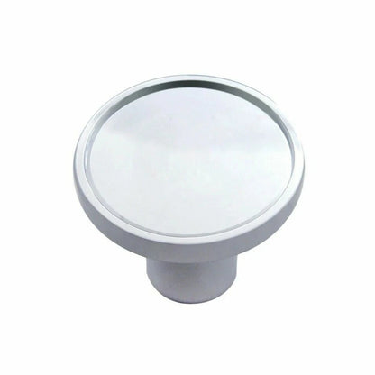 Chrome Air Brake Knob for Trailer with Red Maltese Cross Sticker (23664)