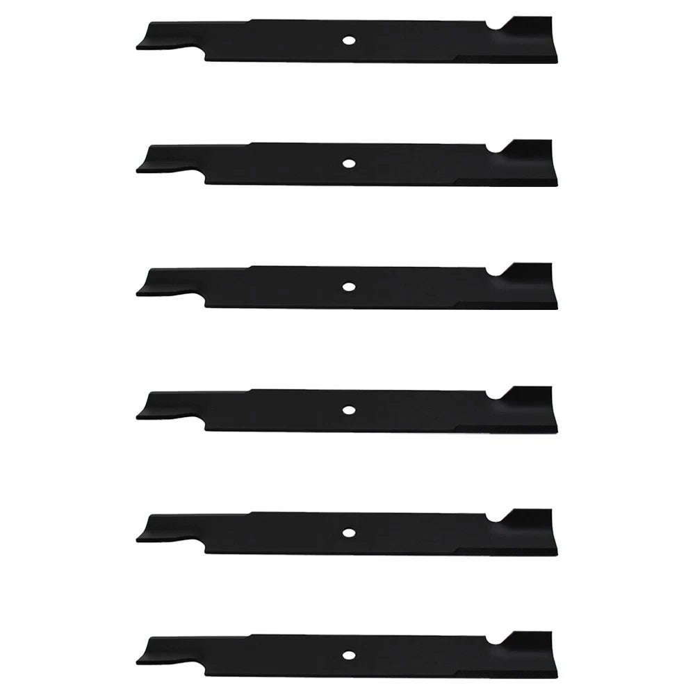 6X Notched High-Lift Mower Blade for Bad Boy