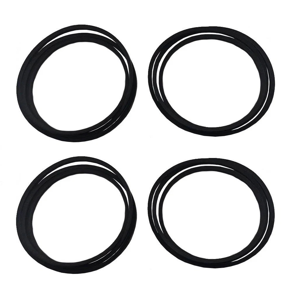 Set of 4 Mower Drive Belts for Bush Hog TH60-01 TH60-02 TH60-03