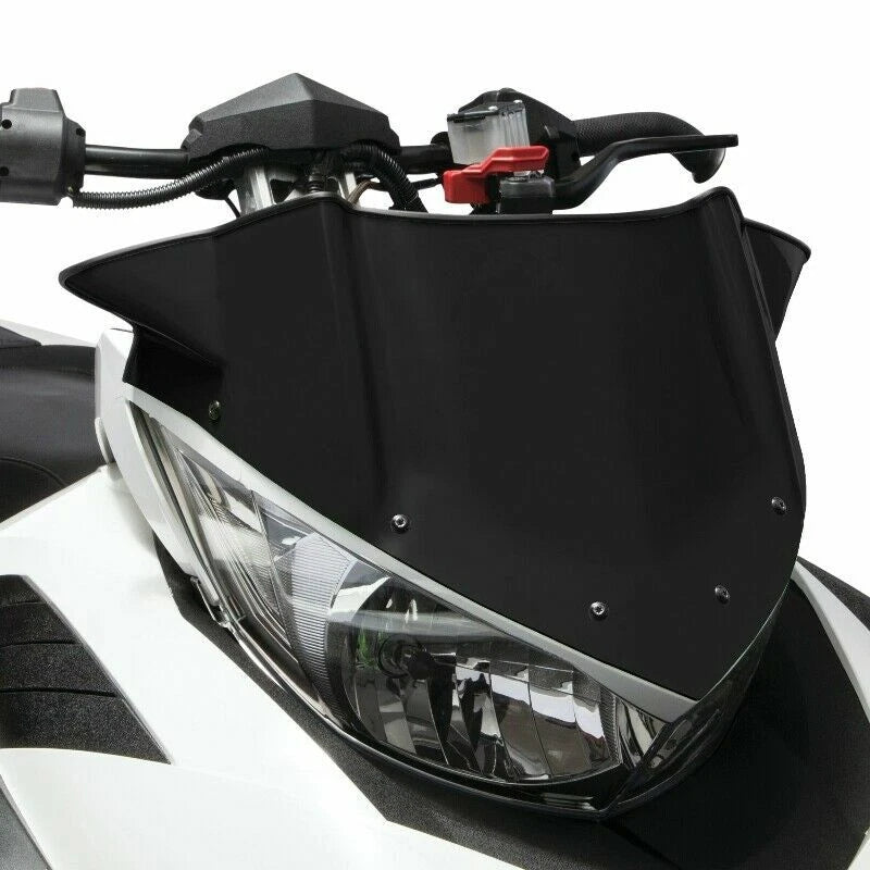 Low Black Windshield for Arctic Cat Snowmobile (6606-702)