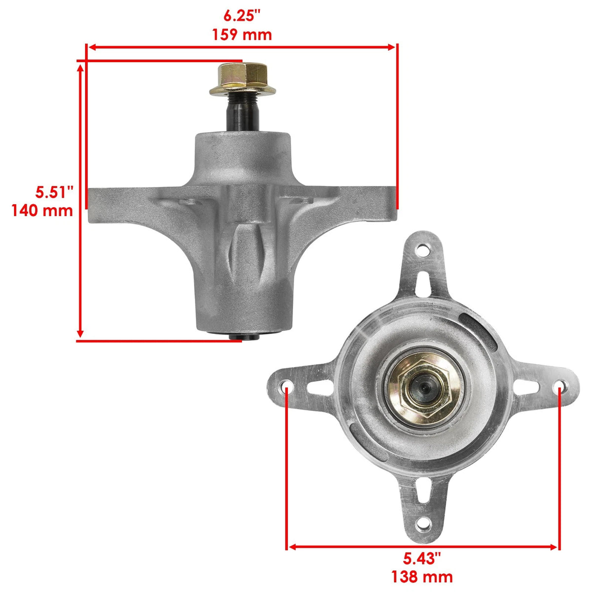 3 Spindle Assy for Toro TimeCutter SS 4216 SS 4235 4260 5035 5060 (SD184A1020)