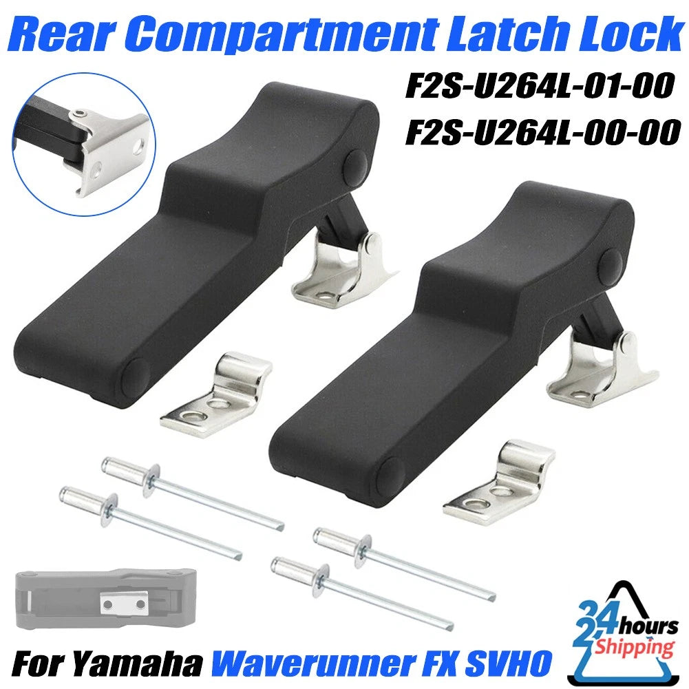 Rear Compartment Latch for Yamaha Waverunner FX HO SVHO (F2S-U264L-01-00, F2S-U264L-00-00)