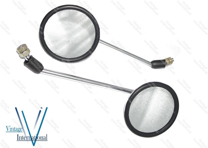 Mirror Set for Vespa Px 125/150 (Chrome Plated)