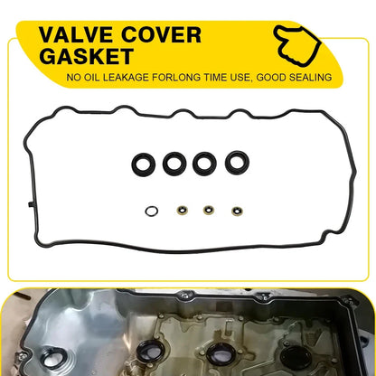 Set of 4 Valve Cover Gasket Seals Grommets for Toyota RAV4 Venza (2009–2016)