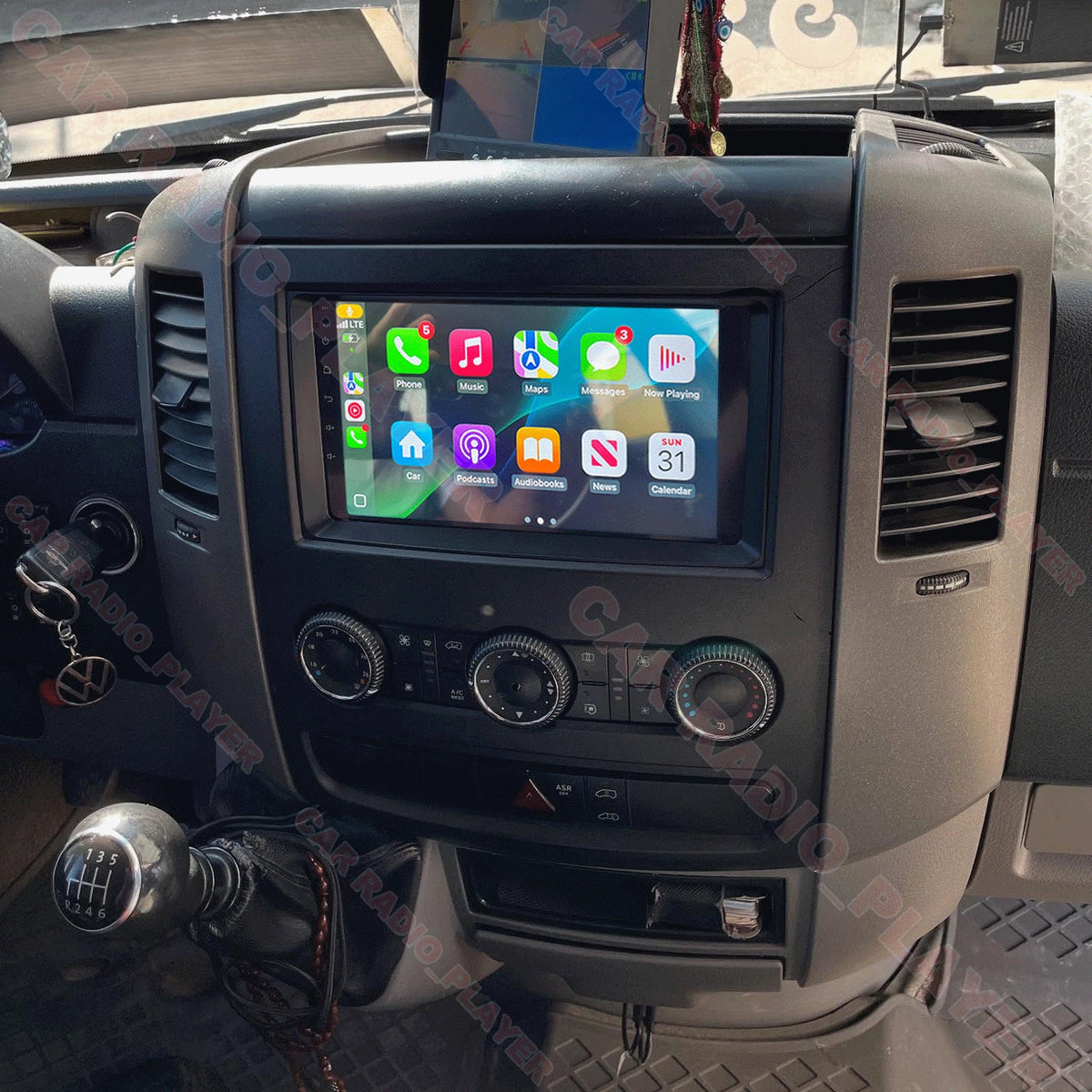 32G Carplay Android 13 Stereo Radio GPS for Mercedes Sprinter (2006–2017)