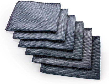 Diamond Weave Glass & Window Detailing Towels for Polishing Mirrors & Chrome