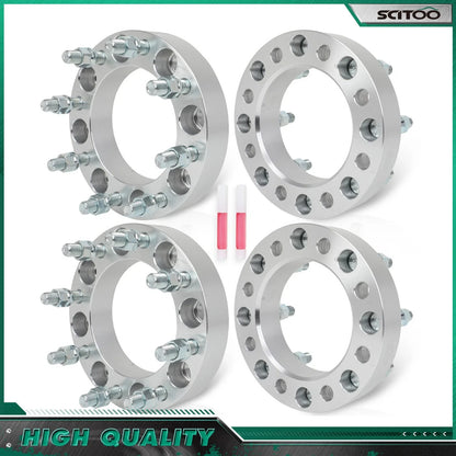 4X 1.5" Wheel Adapters 8x6.5/8x165.1 to 8x170 for Dodge Ram 2500 3500 (1994–2023)