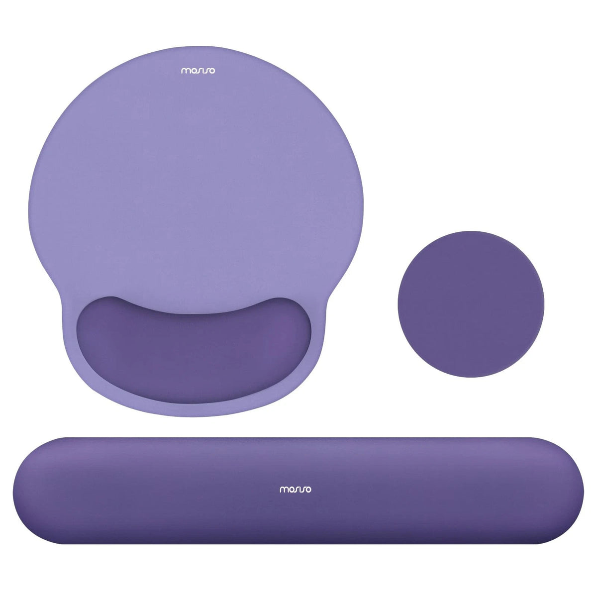 Wrist Rest Support for Mouse 17.32 x 3.15 inches (Imperial Purple)