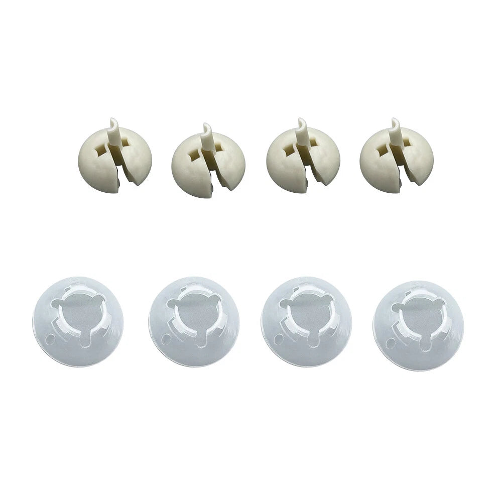4 Pack Washer Suspension Rod Kit for Whirlpool Maytag (W11217817, 4844566)