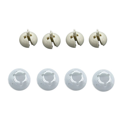 4 Pack Washer Suspension Rod Kit for Whirlpool Maytag (W11217817, 4844566)