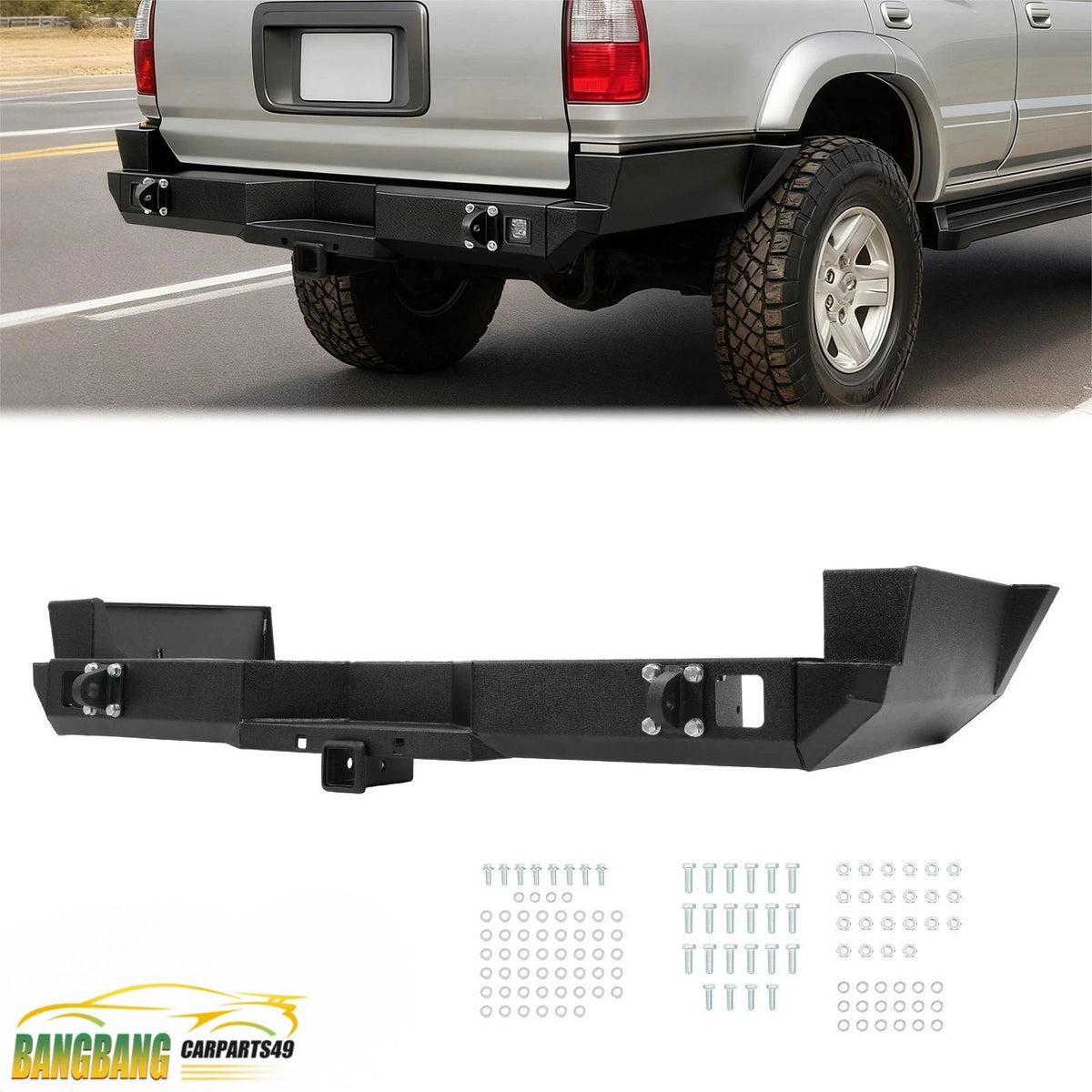 Off-Road Rear Bumper Assembly for Toyota 4Runner (1996–2002) BACP000001243