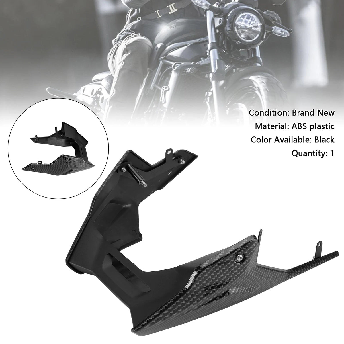 Lower Fairings Full Belly Pan for Kawasaki Eliminator 500 (2024–2025) M549-A503-CBN