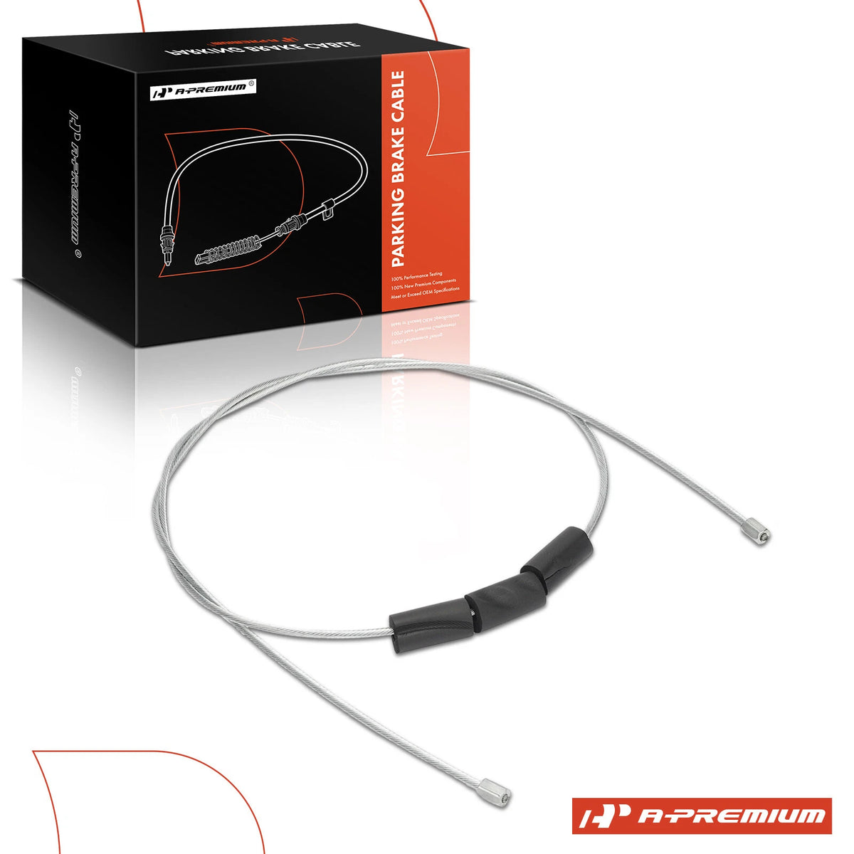 Intermediate Parking Brake Cable for Ford Ranger Mazda Extended Cab (F87Z2A793CA, ZZP144160, C660398)