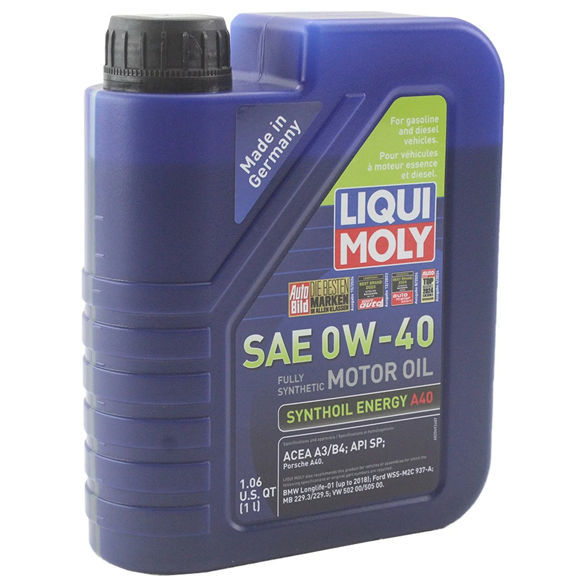 Liqui Moly 2049 Engine Motor Oil 0W-40 for (1 L)