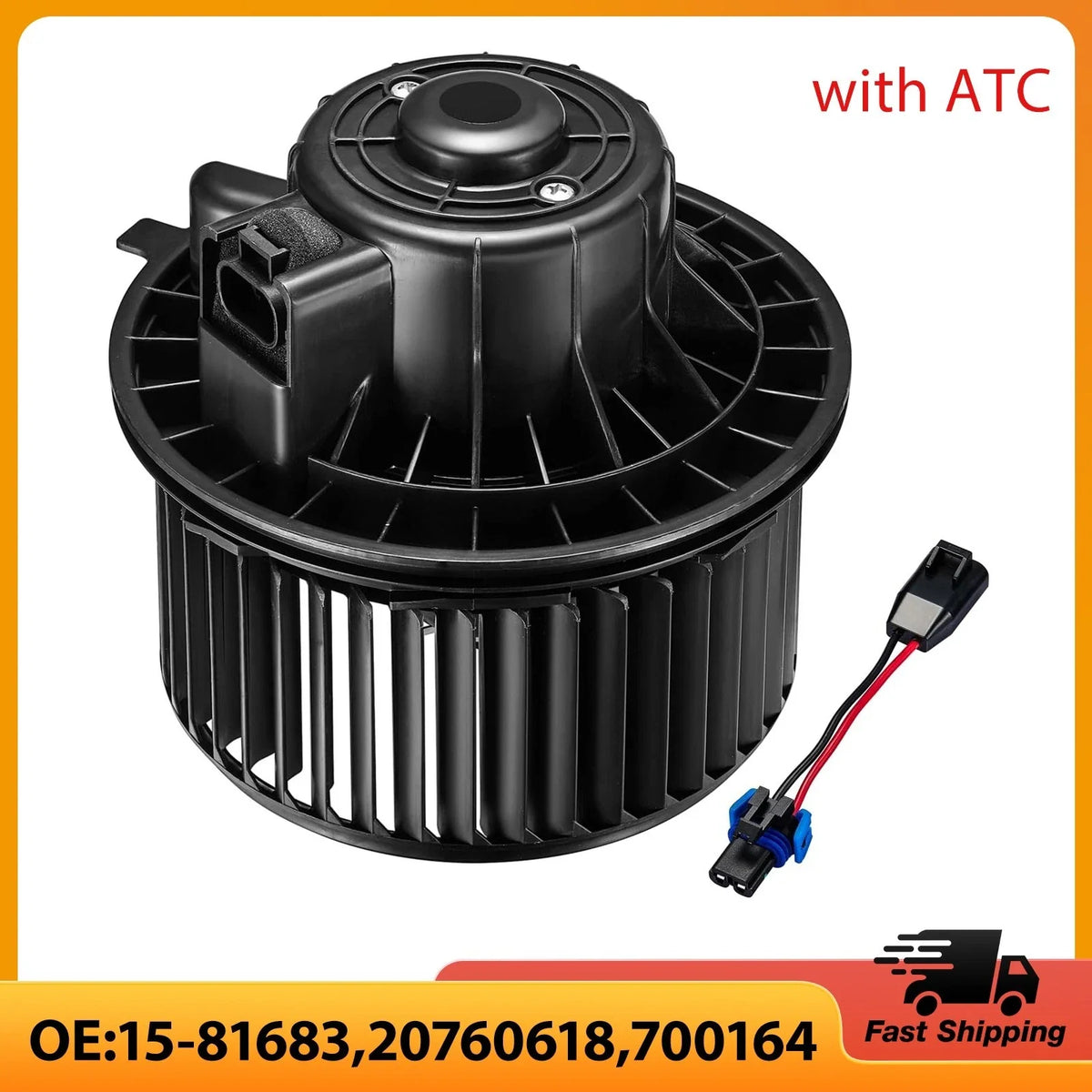 Front Blower Motor with Fan Cage for GMC Yukon XL 1500 (2003–2009) 700164