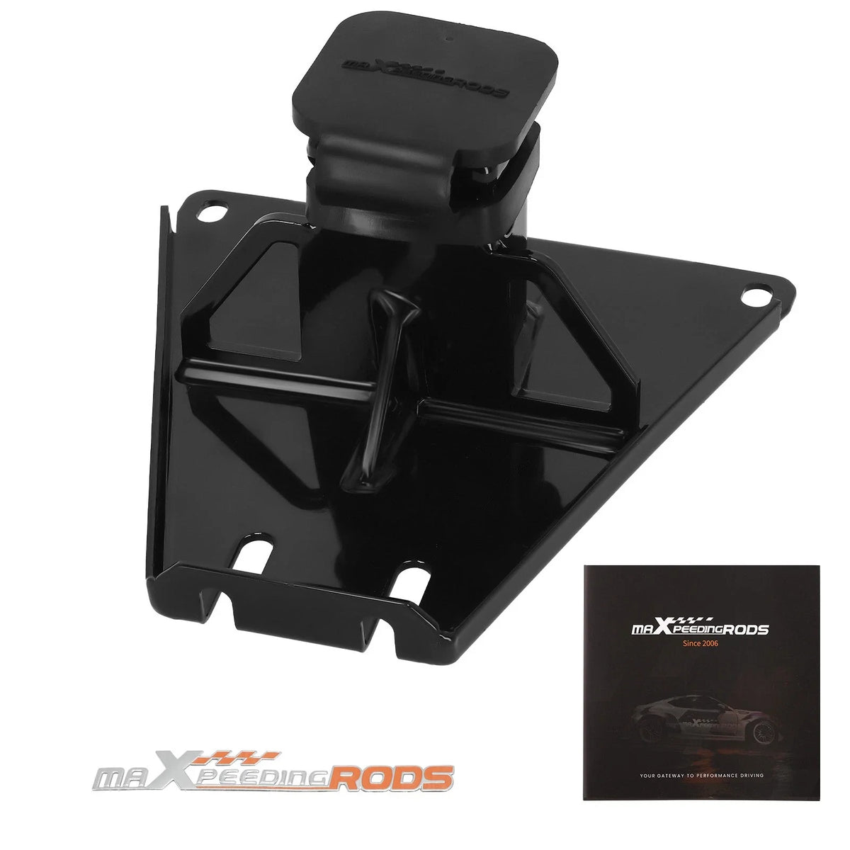2" Bolt-On Hitch for Kawasaki Brute Force 650/750 (2005–2023) Black Steel